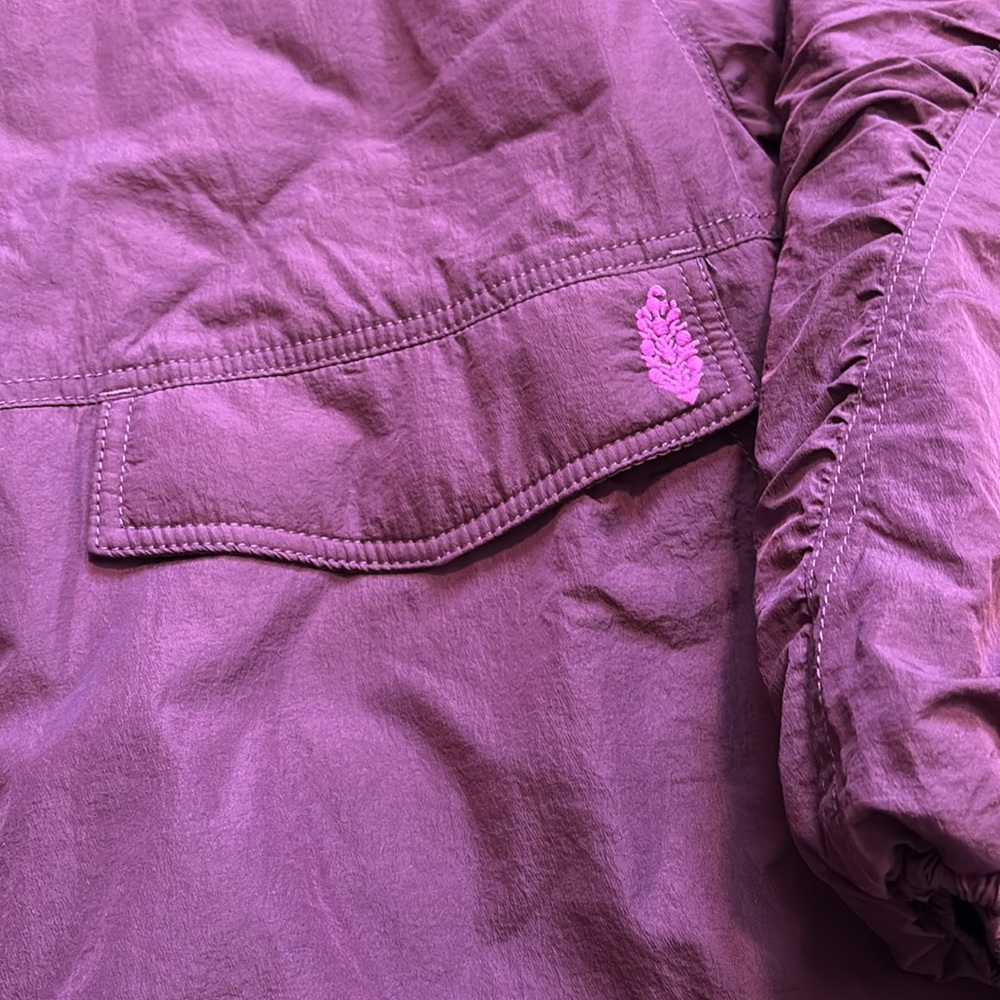 FP Movement Off The Bleachers Coaches Jacket size large - Picture 3 of 5